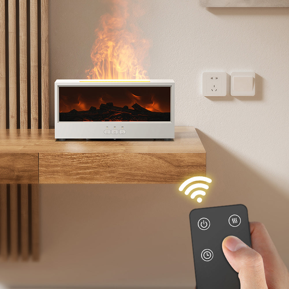 Fireplace Flame Diffuser - 3D Ambiance Simulated Fireplace Diffuser