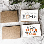 Welcome Home Wooden Seasonal Sign 6x4 Rustic Door Wall Decor