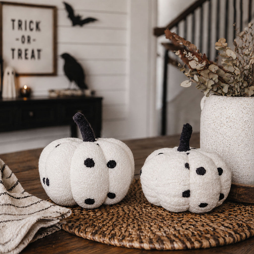 Blair Pumpkin II - Hand Made Pumpkin Shaped Pillows/Decorative Cushions