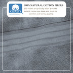 100% Cotton Premium Bath Towel Set - Chiara Collection