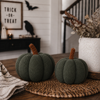 Blair Pumpkin II - Hand Made Pumpkin Shaped Pillows/Decorative Cushions