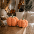 Blair Pumpkin II - Hand Made Pumpkin Shaped Pillows/Decorative Cushions