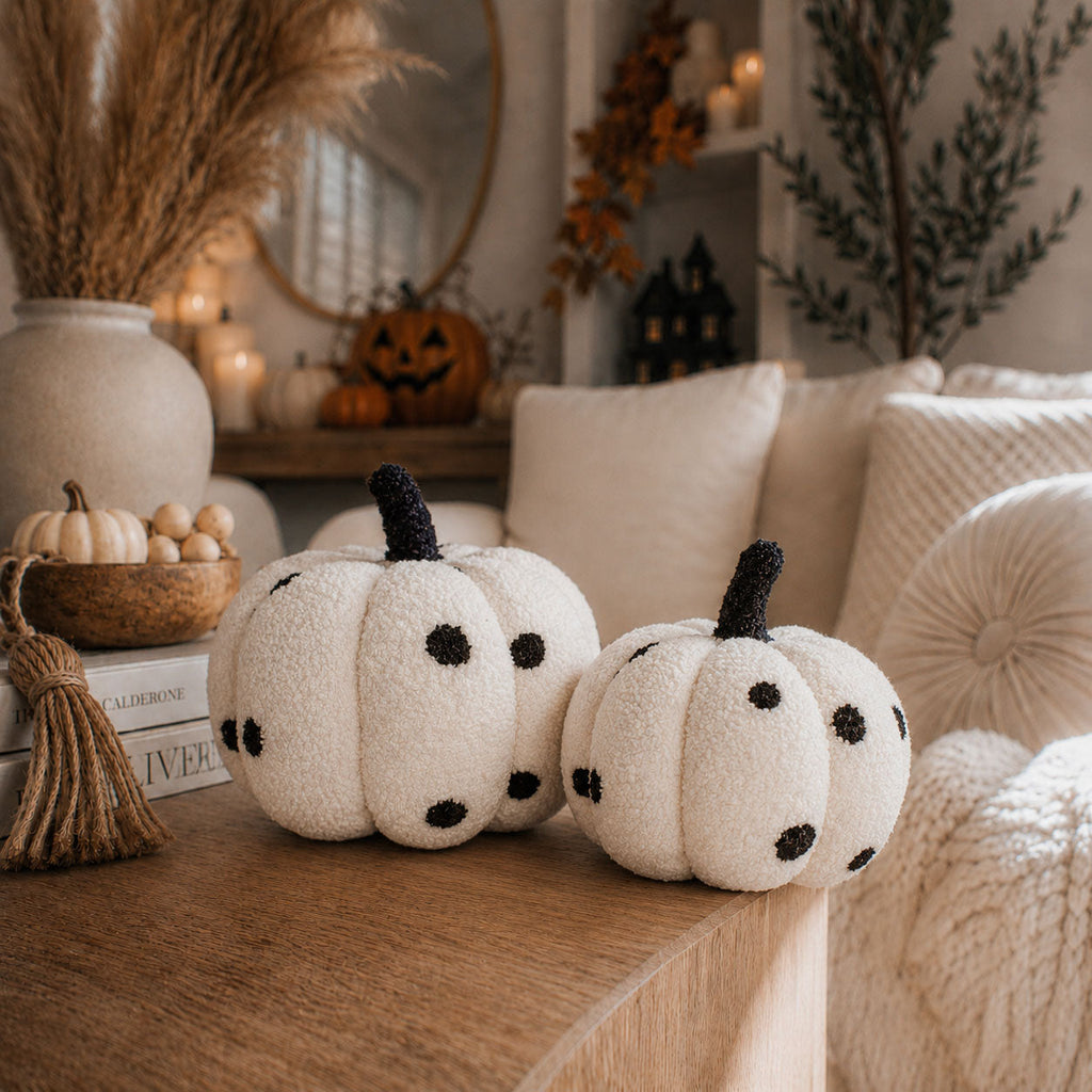 Blair Pumpkin II - Hand Made Pumpkin Shaped Pillows/Decorative Cushions