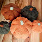 Blair Pumpkin II - Hand Made Pumpkin Shaped Pillows/Decorative Cushions